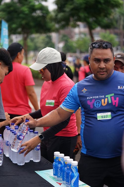 Race photo from Road to BAF Lions Run 2024