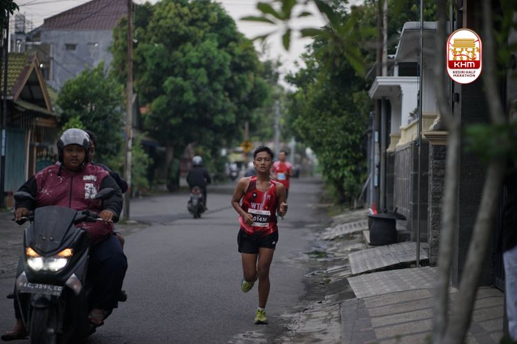 Race photo from Kediri Half Marathon 2025