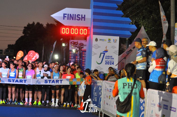 Race photo from Jabar Run 10K 2024