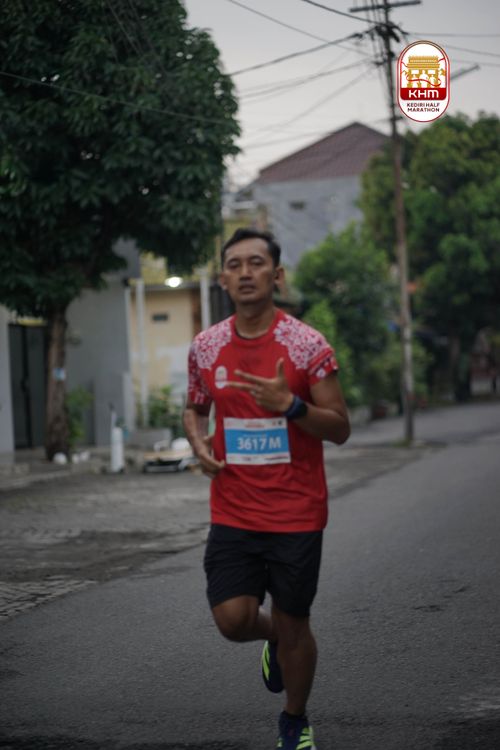 Race photo from Kediri Half Marathon 2025