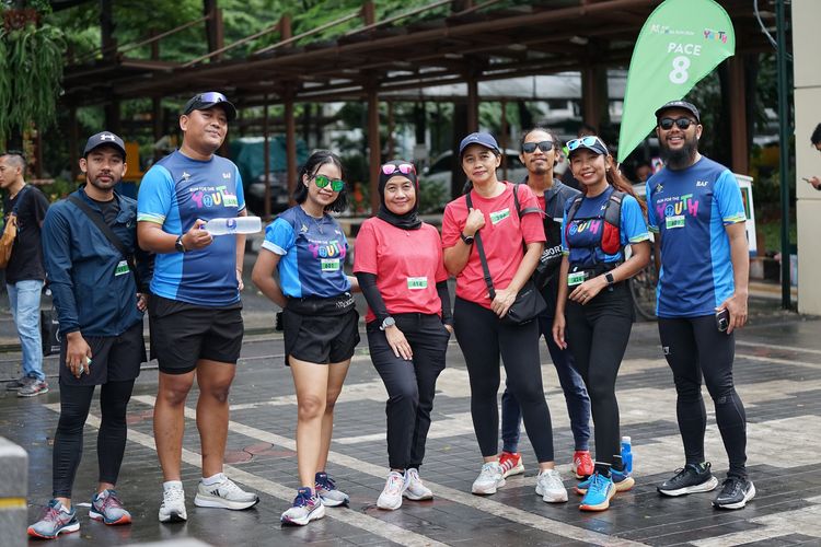 Race photo from Road to BAF Lions Run 2024