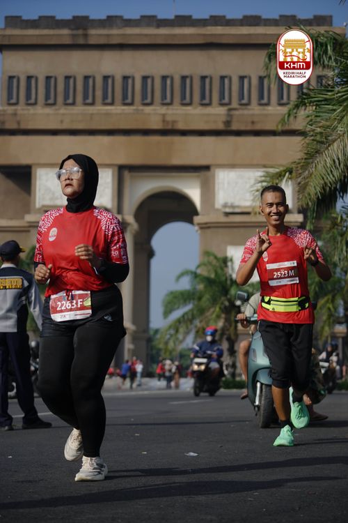 Race photo from Kediri Half Marathon 2025