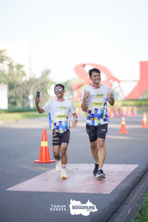 Race photo from Taman Budaya x BOGORUN 2025