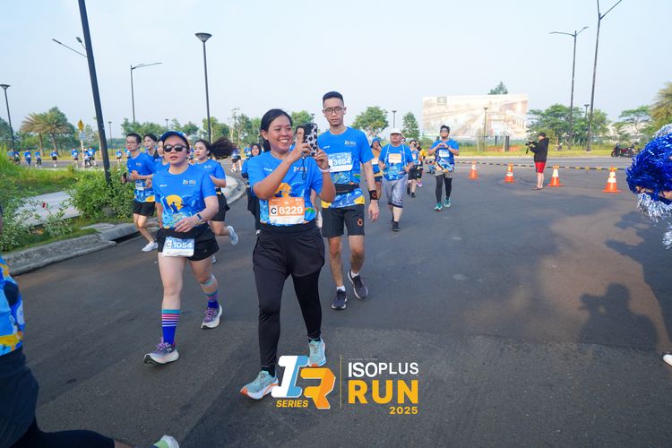 Race photo from ISOPLUS RUN 2025 - JAKARTA