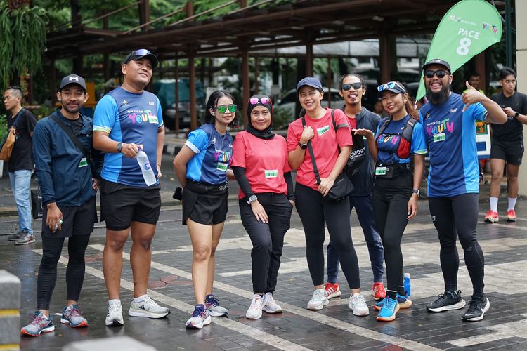 Race photo from Road to BAF Lions Run 2024