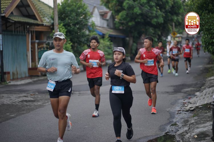 Race photo from Kediri Half Marathon 2025