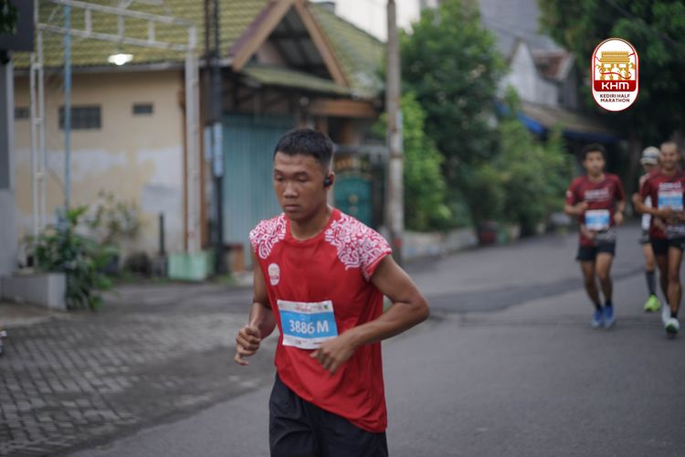 Race photo from Kediri Half Marathon 2025