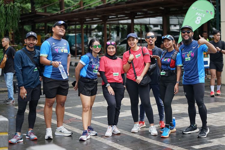 Race photo from Road to BAF Lions Run 2024