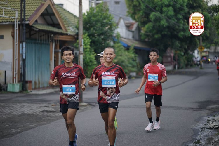 Race photo from Kediri Half Marathon 2025