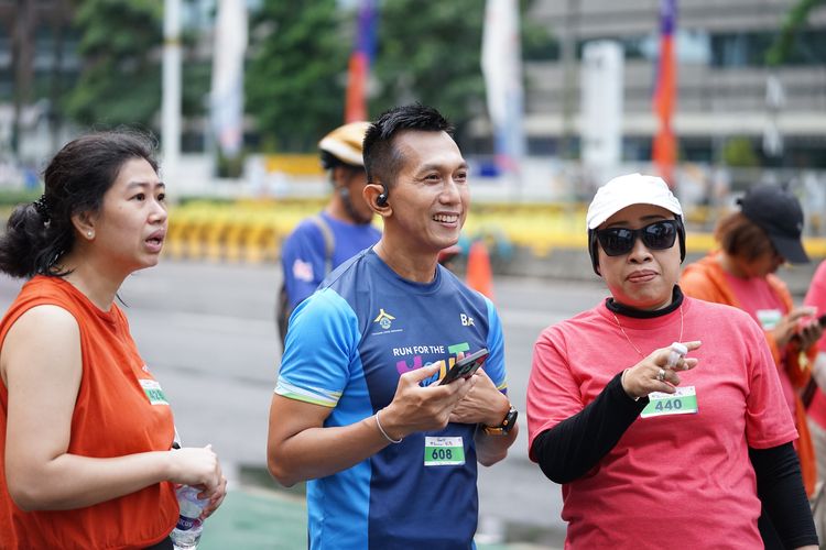 Race photo from Road to BAF Lions Run 2024