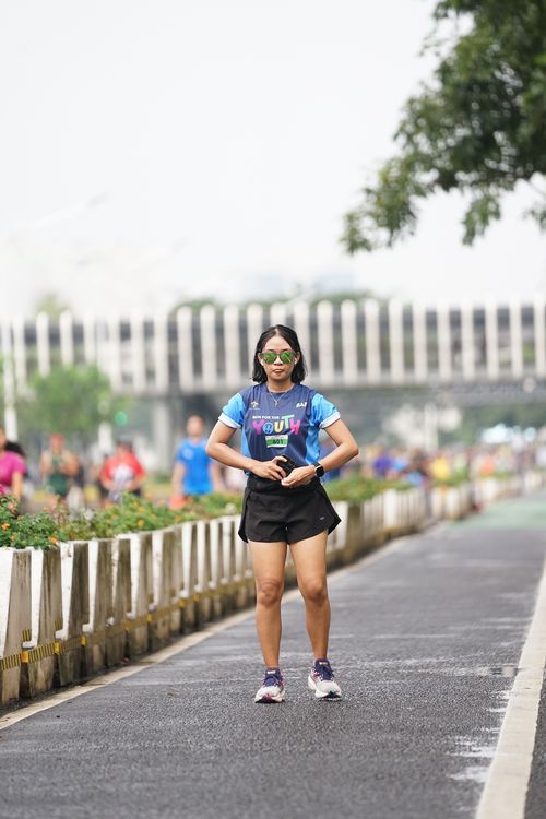 Race photo from Road to BAF Lions Run 2024