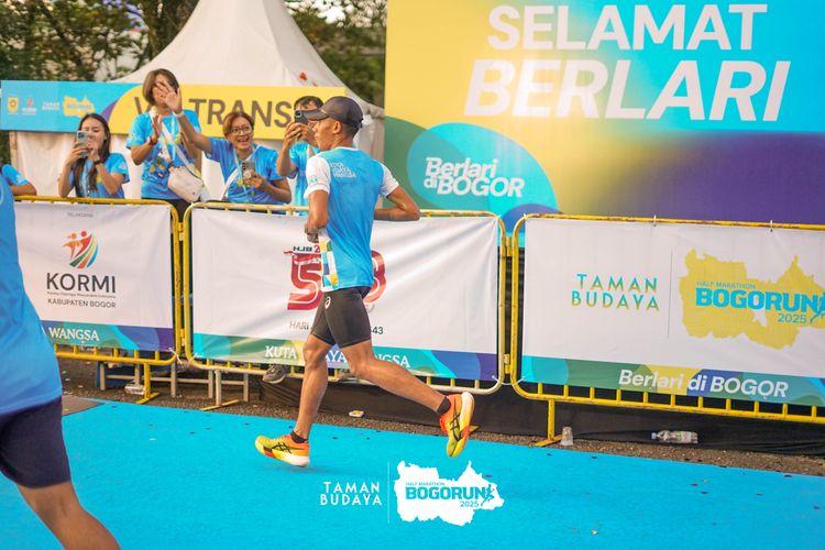 Race photo from Taman Budaya x BOGORUN 2025