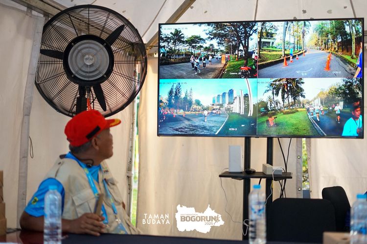Race photo from Taman Budaya x BOGORUN 2025