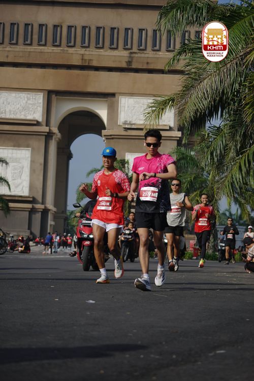 Race photo from Kediri Half Marathon 2025