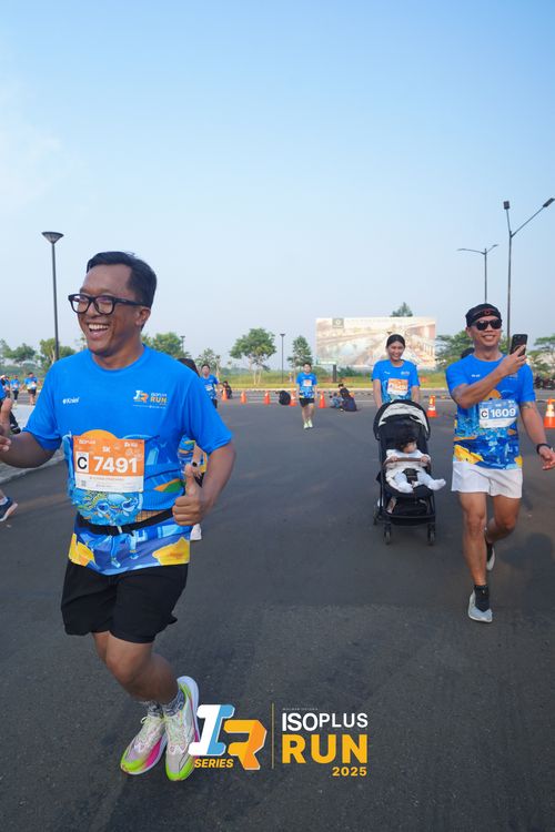 Race photo from ISOPLUS RUN 2025 - JAKARTA