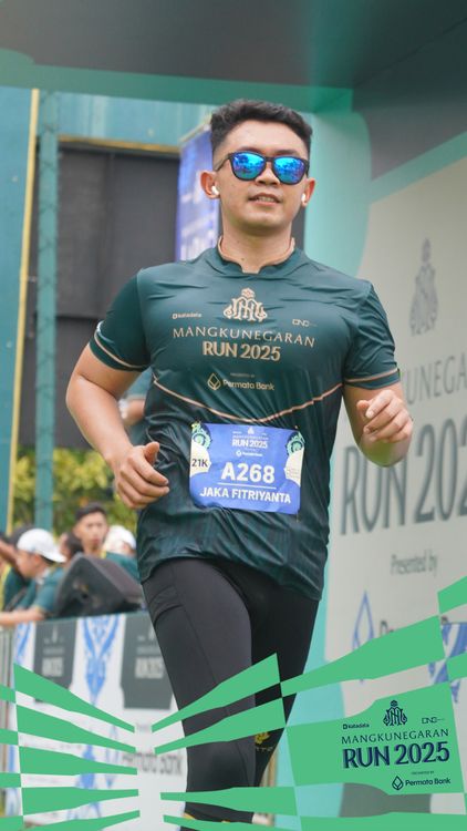 Race photo from Mangkunegaran Run 2025