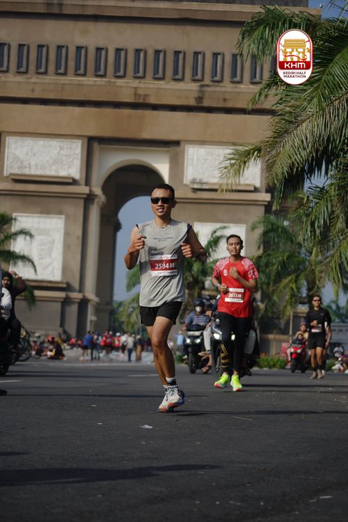 Race photo from Kediri Half Marathon 2025