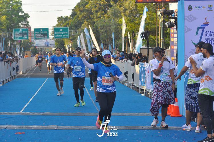 Race photo from Jabar Run 10K 2024