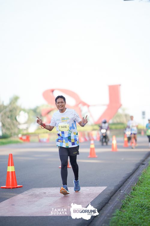Race photo from Taman Budaya x BOGORUN 2025