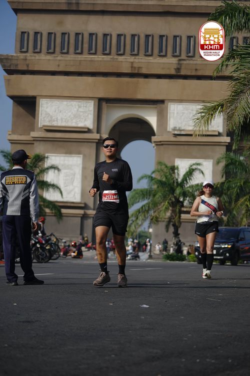 Race photo from Kediri Half Marathon 2025