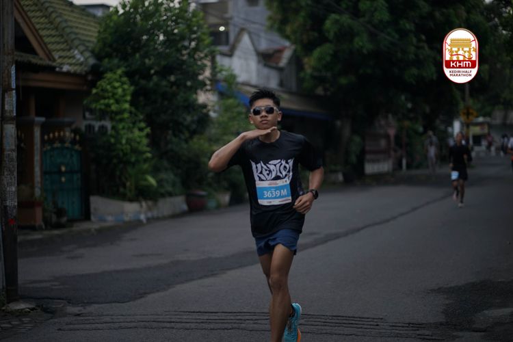 Race photo from Kediri Half Marathon 2025