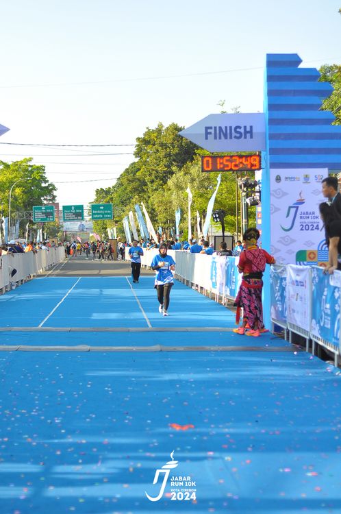 Race photo from Jabar Run 10K 2024