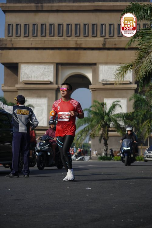 Race photo from Kediri Half Marathon 2025