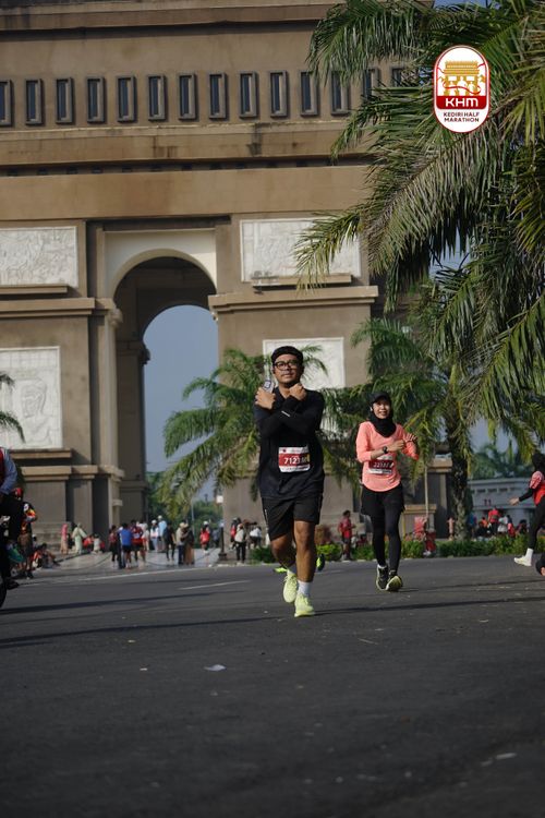 Race photo from Kediri Half Marathon 2025