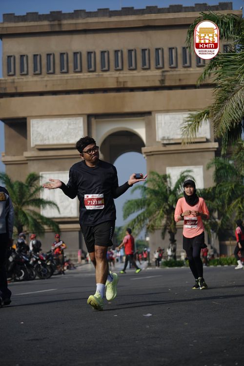 Race photo from Kediri Half Marathon 2025
