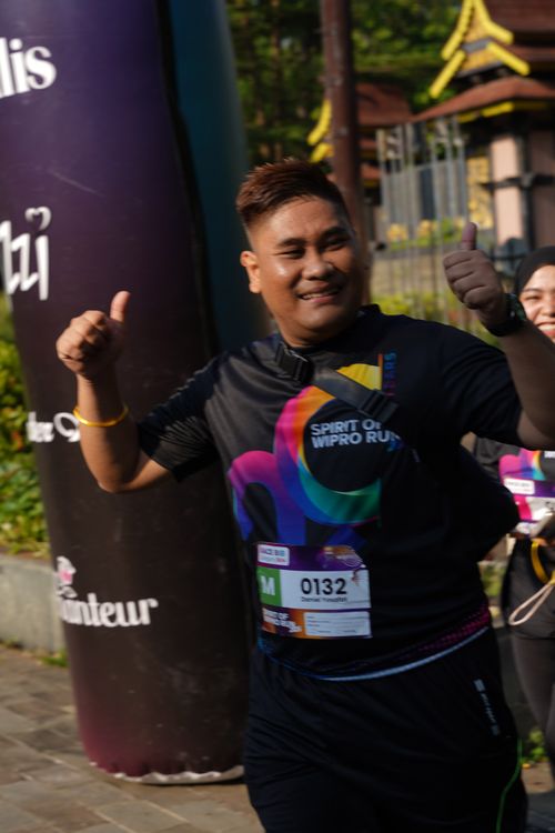 Race photo from WIPRO RUN 2025 - Vitalis Unza 20th Anniversary