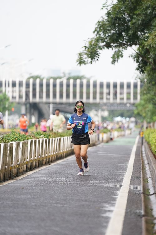 Race photo from Road to BAF Lions Run 2024
