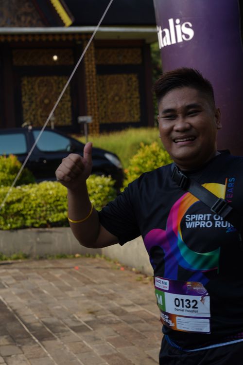 Race photo from WIPRO RUN 2025 - Vitalis Unza 20th Anniversary