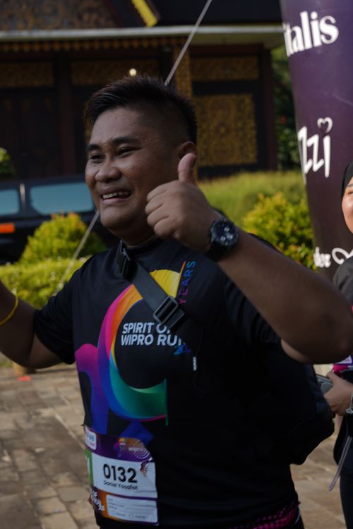 Race photo from WIPRO RUN 2025 - Vitalis Unza 20th Anniversary