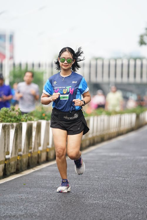 Race photo from Road to BAF Lions Run 2024