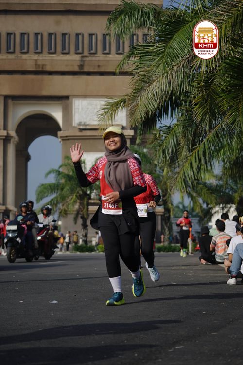 Race photo from Kediri Half Marathon 2025