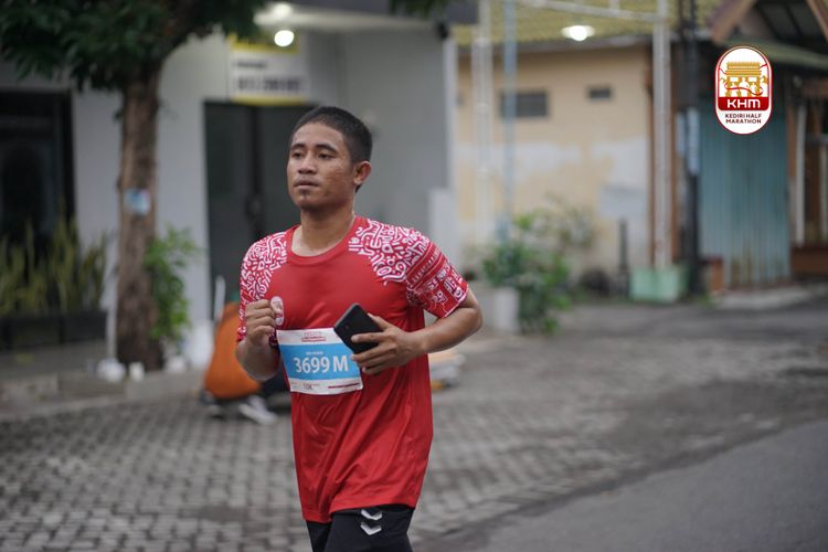 Race photo from Kediri Half Marathon 2025