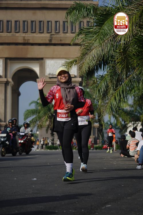 Race photo from Kediri Half Marathon 2025