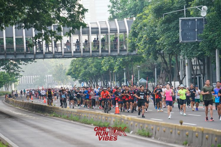 Race photo from ONE RUN 10K VIBES JAKARTA