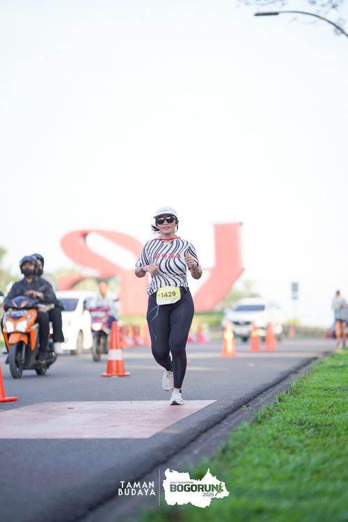 Race photo from Taman Budaya x BOGORUN 2025