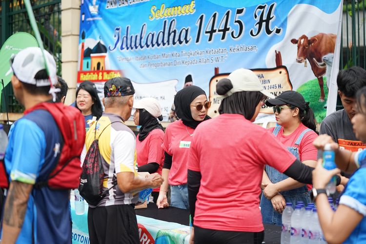 Race photo from Road to BAF Lions Run 2024