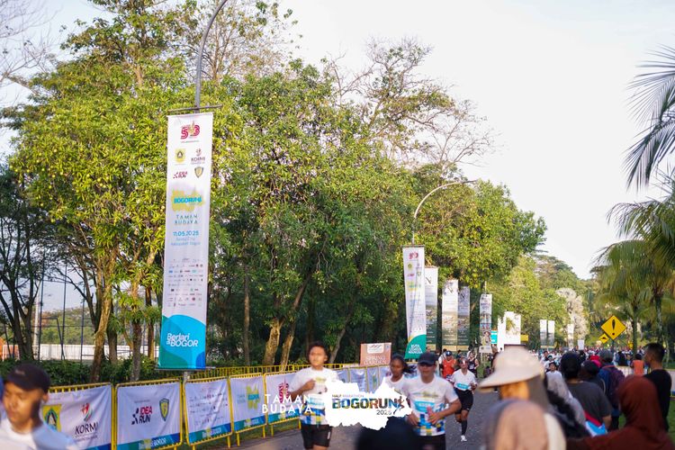 Race photo from Taman Budaya x BOGORUN 2025
