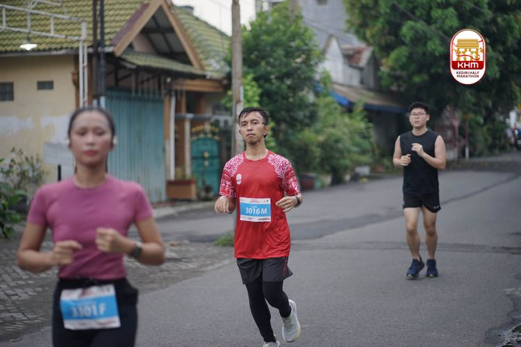 Race photo from Kediri Half Marathon 2025