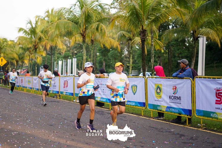 Race photo from Taman Budaya x BOGORUN 2025
