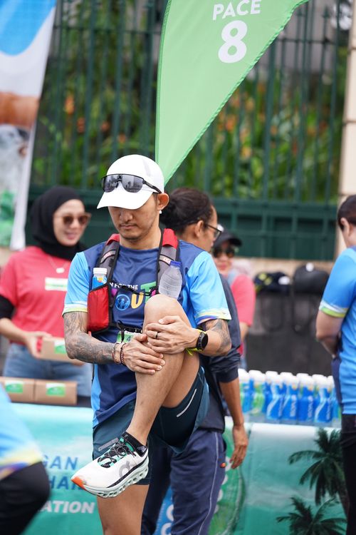 Race photo from Road to BAF Lions Run 2024