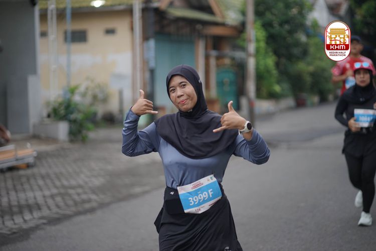 Race photo from Kediri Half Marathon 2025