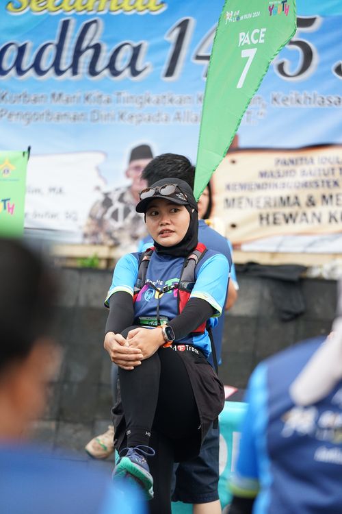 Race photo from Road to BAF Lions Run 2024