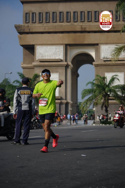 Race photo from Kediri Half Marathon 2025