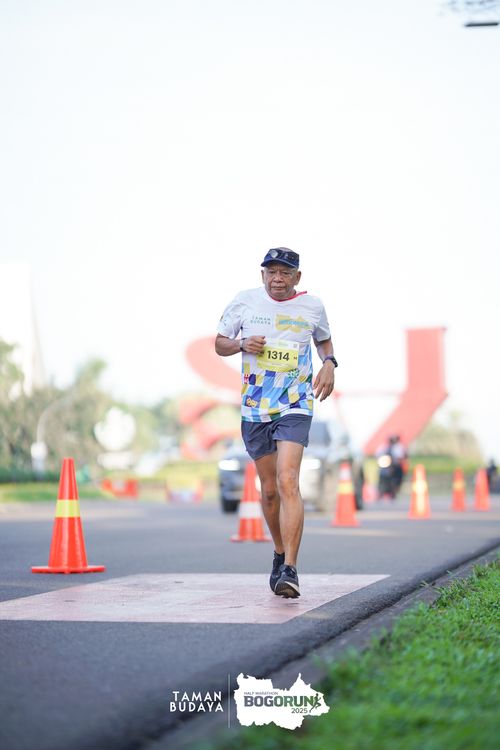 Race photo from Taman Budaya x BOGORUN 2025