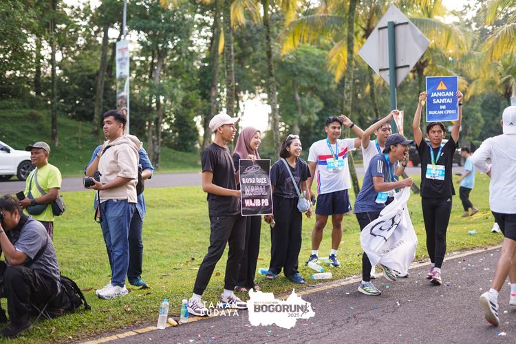 Race photo from Taman Budaya x BOGORUN 2025