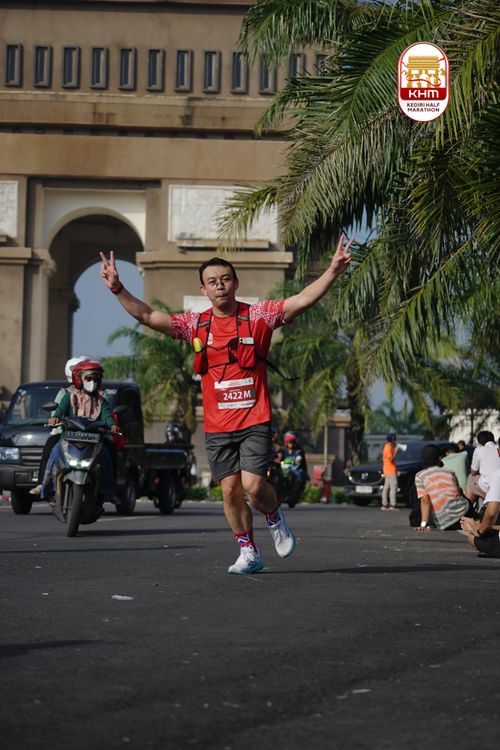 Race photo from Kediri Half Marathon 2025